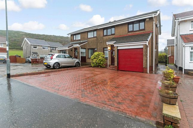 Thumbnail Semi-detached house for sale in Wellyard Way, Greenock
