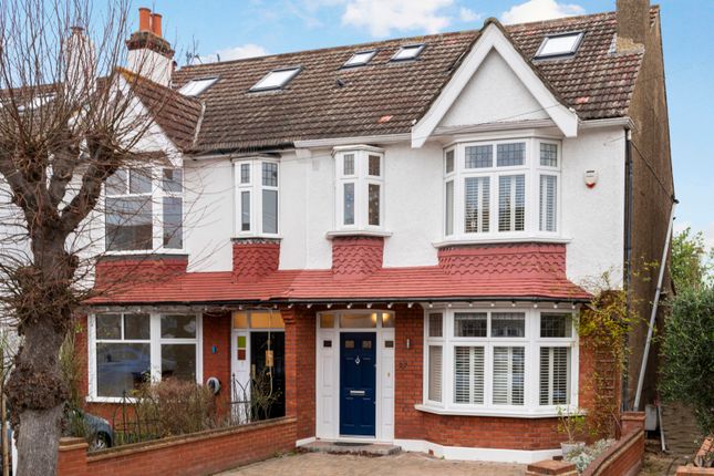 Semi-detached house for sale in Camberley Avenue, West Wimbledon