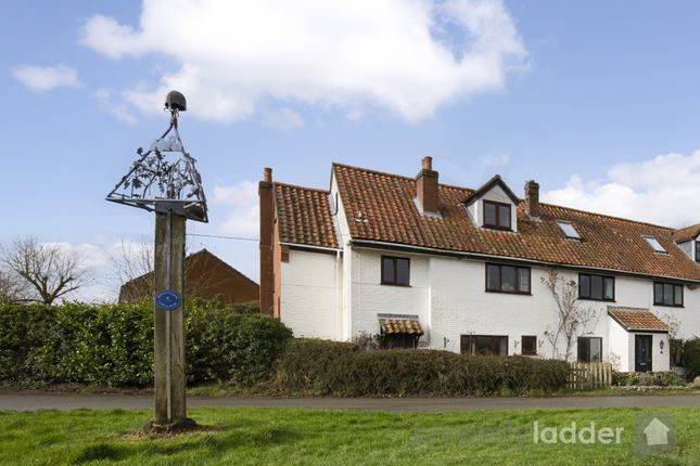 Thumbnail End terrace house for sale in The Street, Swannington, Norwich