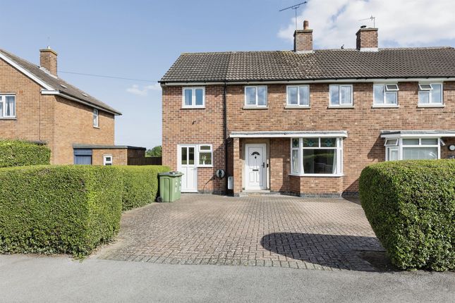 Thumbnail Semi-detached house for sale in South Drive, Stoney Stanton, Leicester