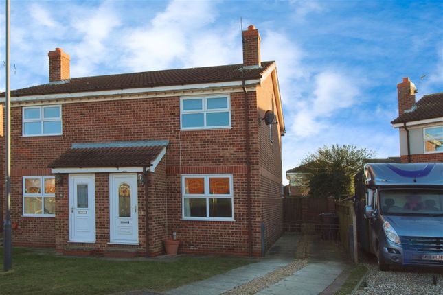 Thumbnail Semi-detached house for sale in Ash Close, North Duffield