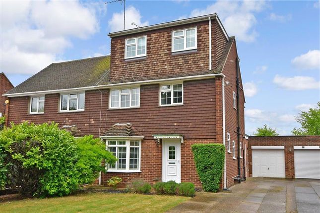 Thumbnail Semi-detached house for sale in The Bounds, Aylesford, Kent