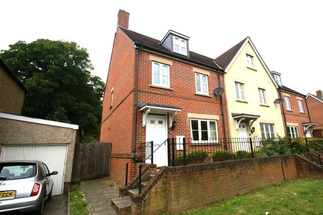 Thumbnail End terrace house to rent in Trinity View Road, Tidworth