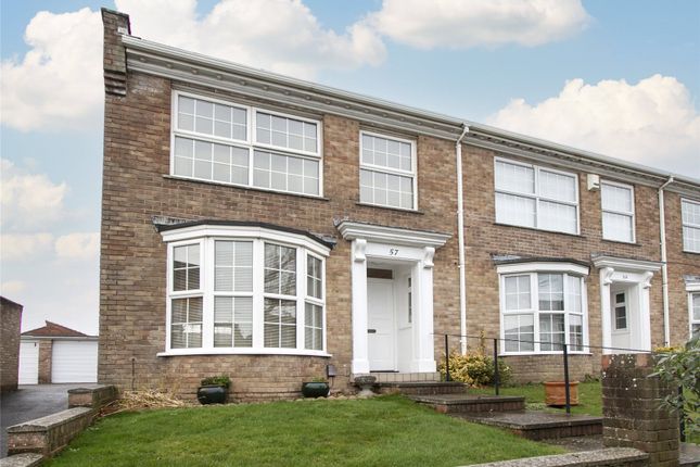 Thumbnail End terrace house for sale in Wedgwood Drive, Whitecliff, Poole, Dorset