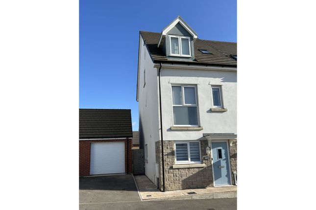 Thumbnail Semi-detached house for sale in Godrevy Drive, Hayle
