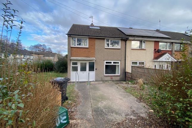 End terrace house for sale in Ogmore Crescent, Bettws, Newport