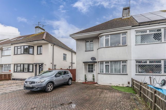 Semi-detached house for sale in Ardsheal Close, Broadwater, Worthing
