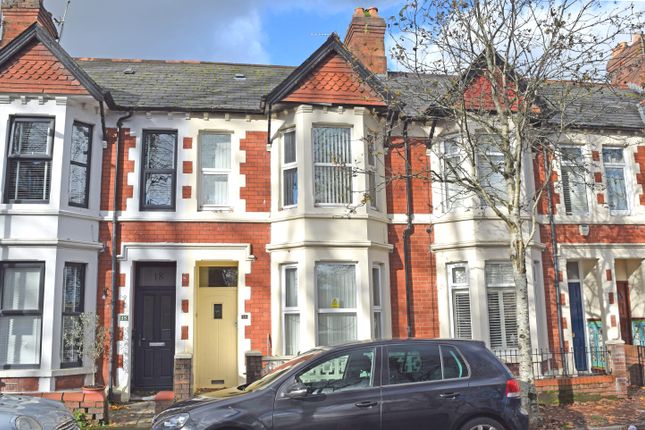 Thumbnail Terraced house for sale in New Zealand Road, Heath/Gabalfa, Cardiff