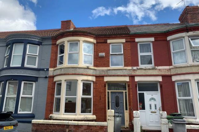 Thumbnail Terraced house for sale in Ilchester Road, Wallasey
