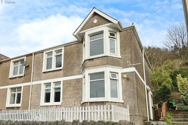 Thumbnail Semi-detached house for sale in Gwar Y Caeau, Penycae, Port Talbot, Neath Port Talbot.