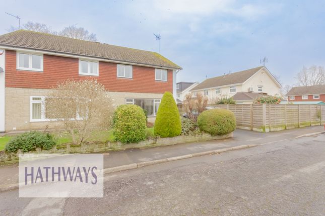 Thumbnail Semi-detached house for sale in Oaklands, Ponthir