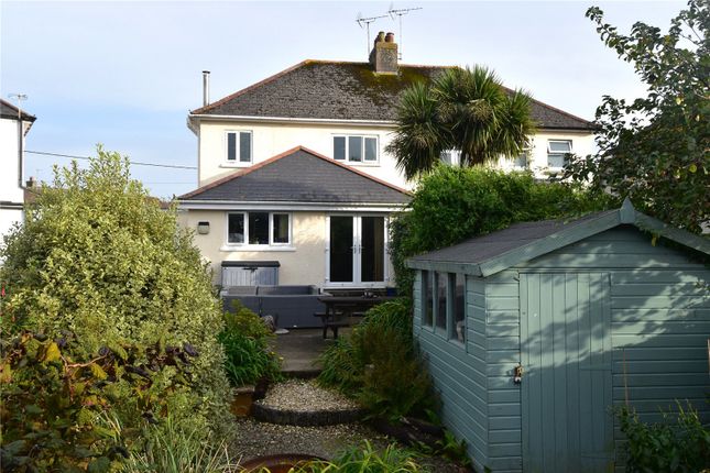 Semi-detached house for sale in Moorland Road, Par, Cornwall