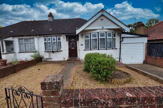 Thumbnail Semi-detached bungalow for sale in Lawns Way, Collier Row