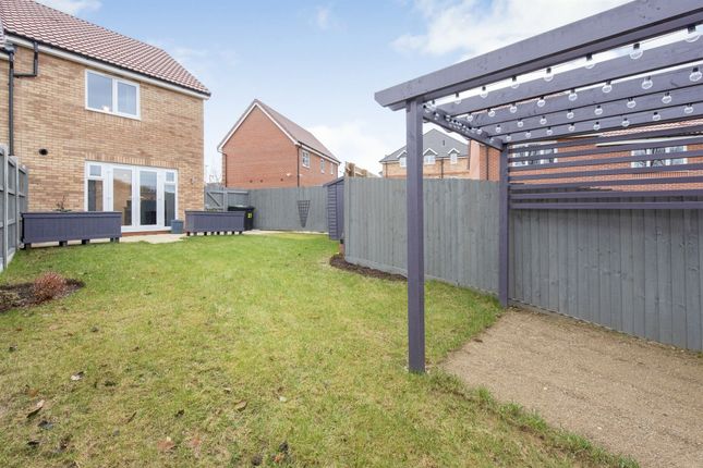 Semi-detached house for sale in Hummingbird Drive, Stowmarket