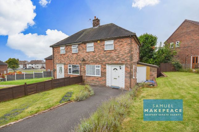 Thumbnail Semi-detached house for sale in Hawthorn Road, Chesterton, Newcastle-Under-Lyme