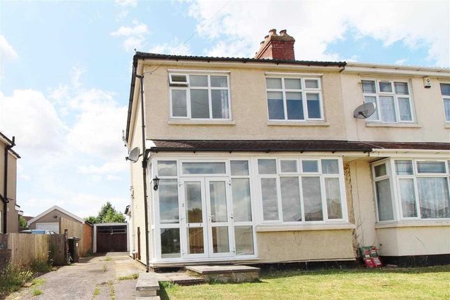Thumbnail Semi-detached house to rent in Badminton Road, Downend, Bristol