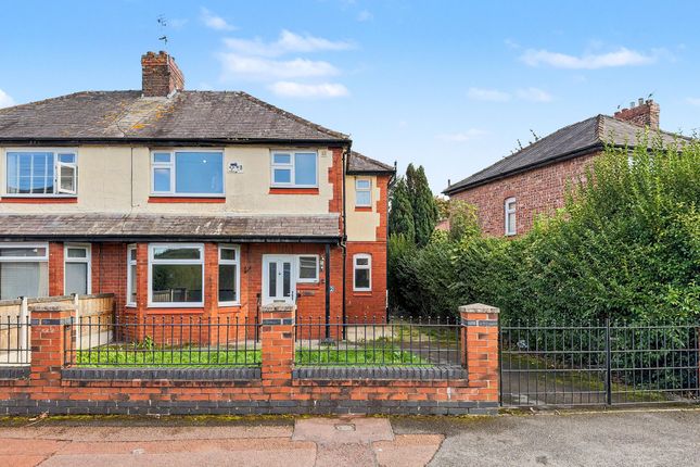3-bed semi-detached on 12 Derbyshire Avenue, Manchester, £190,000