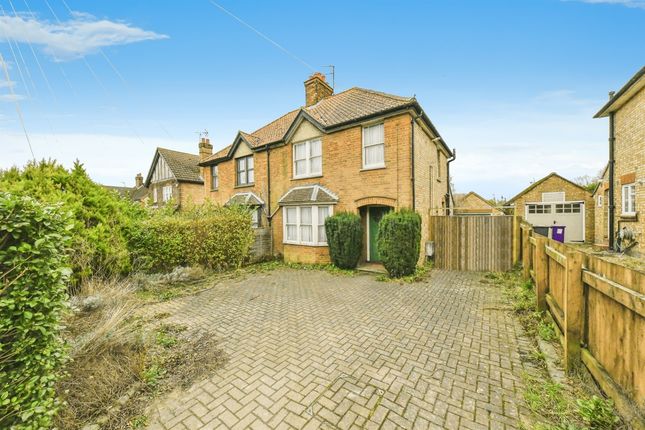 Thumbnail Semi-detached house for sale in Offley Road, Hitchin