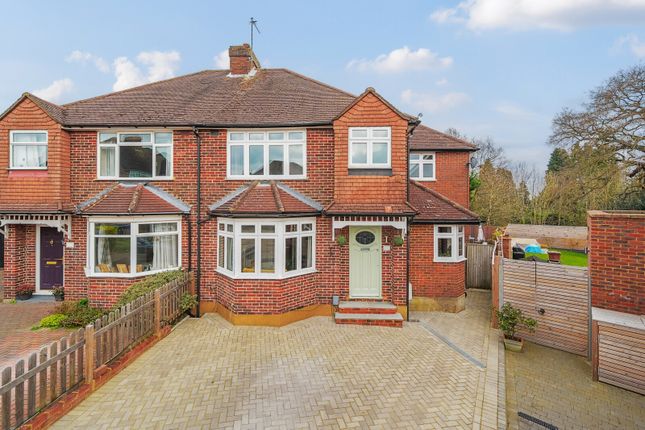 Thumbnail Semi-detached house for sale in Manor Crescent, Guildford