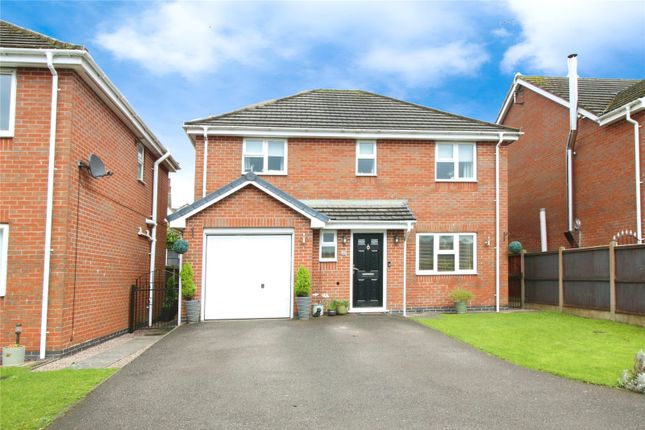 Thumbnail Detached house for sale in Glebe Gardens, Cheadle, Stoke-On-Trent, Staffordshire