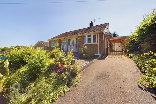 Thumbnail Detached bungalow for sale in Longwater Lane, Costessey, Norwich