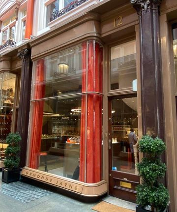 Retail premises to let in Old Bond Street, London