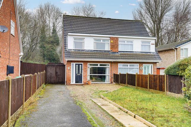 Semi-detached house for sale in Neston Drive, Cinderhill, Nottinghamshire