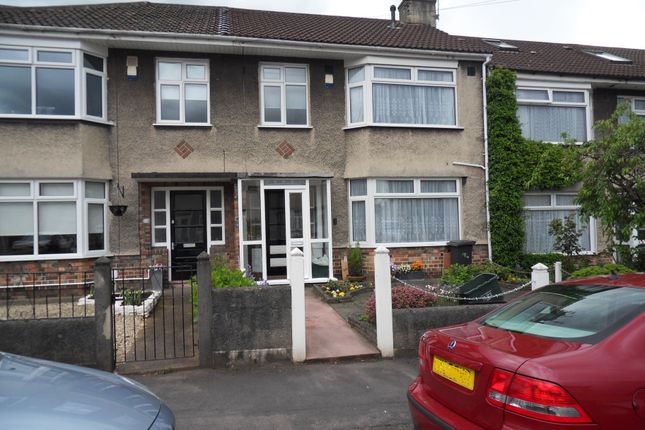 Thumbnail Terraced house to rent in Woodside Road, St Annes Park, Bristol