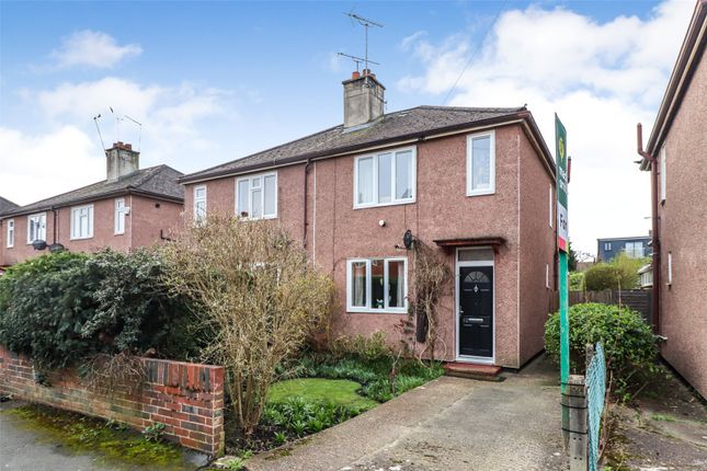 Thumbnail Semi-detached house for sale in Victoria Avenue, Camberley, Surrey