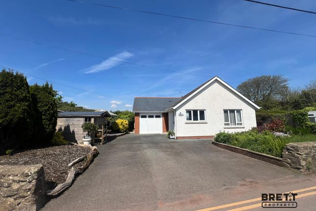 Detached bungalow for sale in Main Road, Waterston, Milford Haven, Pembrokeshire.