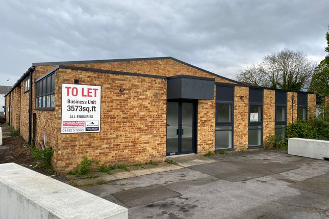 Industrial to let in Unit 3B, Botany Trading Estate, Sovereign Way, Tonbridge