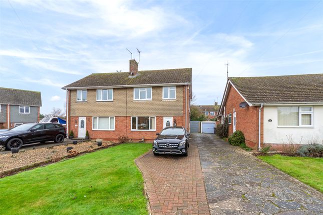 Semi-detached house for sale in Quantock Road, Worthing, West Sussex