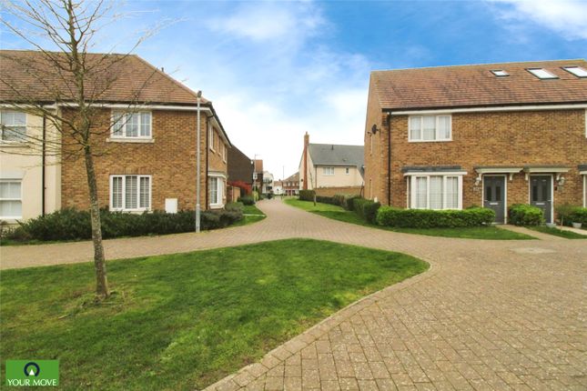 Semi-detached house for sale in Wagtail Walk, Finberry, Ashford, Kent