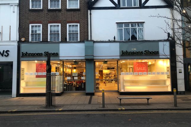 Thumbnail Retail premises to let in 28 / 28A High Street, Walton On Thames