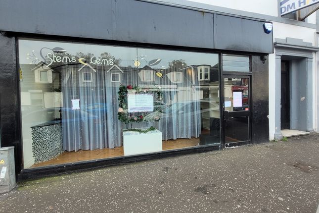 Retail premises to let in Hamilton Street, Saltcoats