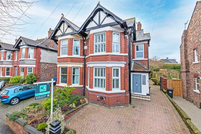 Thumbnail Semi-detached house for sale in Grappenhall Road, Stockton Heath, Warrington, Cheshire