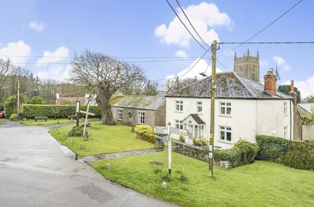 Semi-detached house for sale in Korna Houses, Shebbear, Beaworthy, Devon