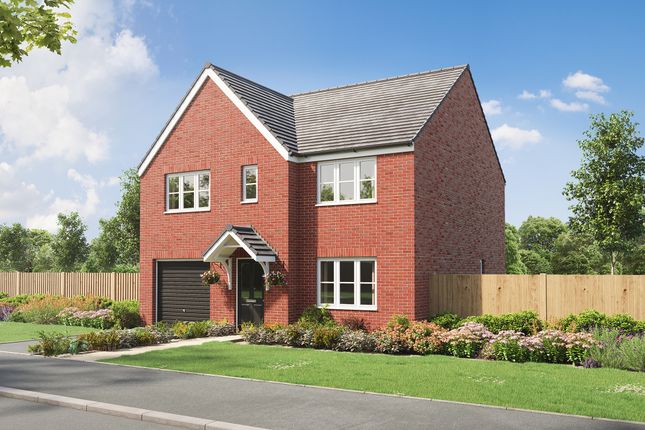Thumbnail Detached house for sale in "The Selwood" at Summerhouse Lane, Ashington