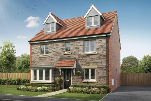 Thumbnail Town house for sale in "Fletcher" at Jenkinson Way, Falfield, Wotton-Under-Edge
