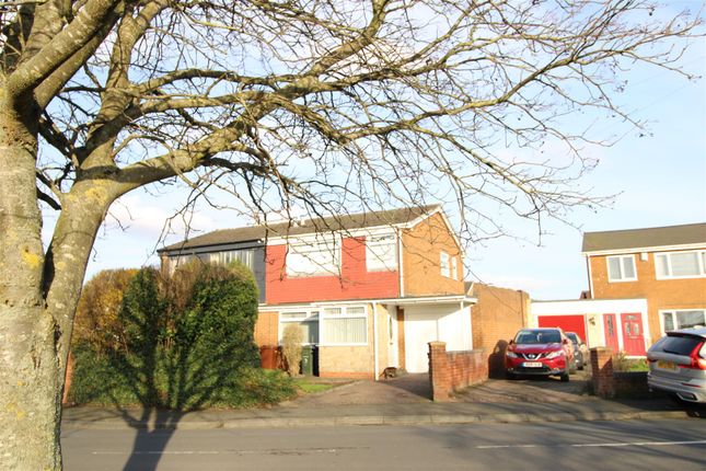 Thumbnail Semi-detached house for sale in Moorway Drive, South West Denton, Newcastle Upon Tyne