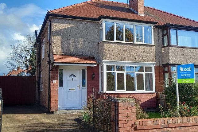Thumbnail Semi-detached house for sale in South Parade, Crosby, Liverpool