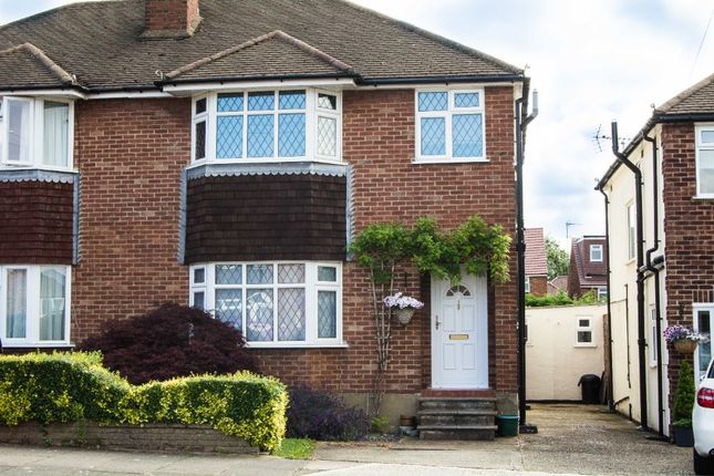 Thumbnail Semi-detached house to rent in Crest Gardens, Ruislip