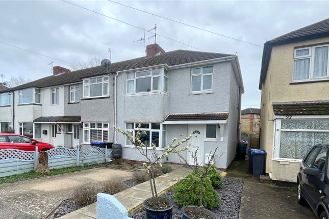 Thumbnail End terrace house for sale in North Farm Road, Lancing, West Sussex