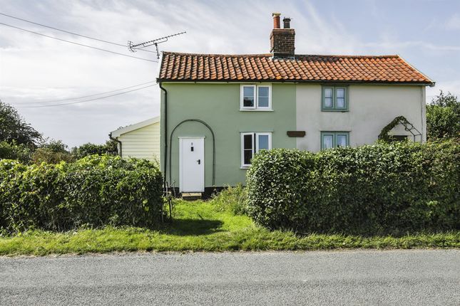 Semi-detached house for sale in Honeysuckle Cottages, Bedfield, Woodbridge