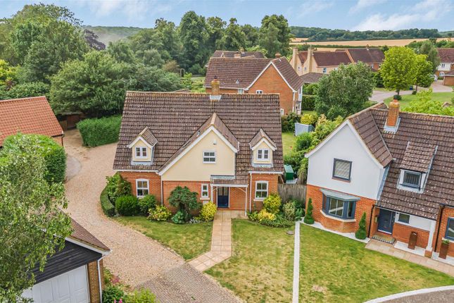 Thumbnail Detached house for sale in Fox Green, Great Bradley, Newmarket