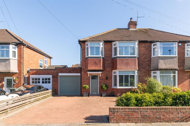 Thumbnail Semi-detached house for sale in Melville Grove, High Heaton, Newcastle Upon Tyne