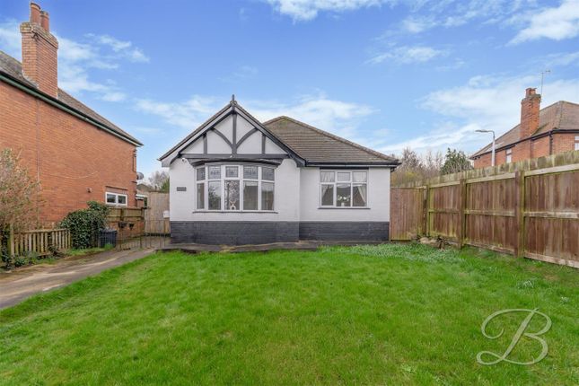 Detached bungalow for sale in Long Lane, Shirebrook, Mansfield