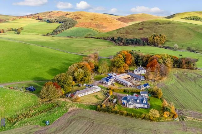 Semi-detached house for sale in Wester Happrew Steading, Wester Happrew, Peebles