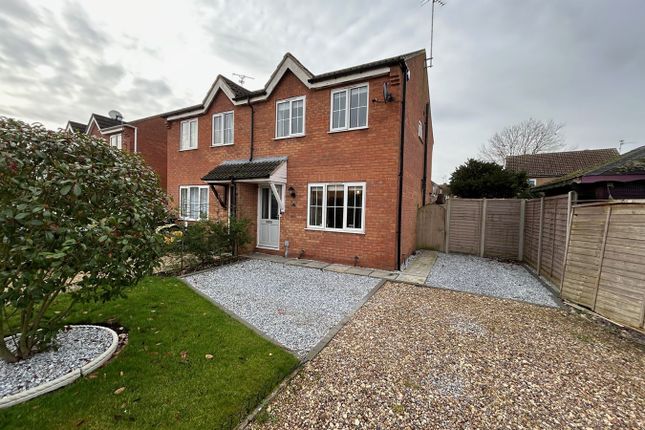 Semi-detached house for sale in Essex Way, Bourne