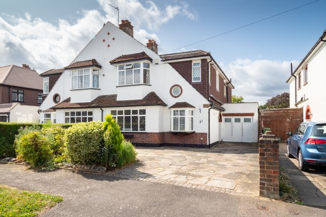 Thumbnail Semi-detached house for sale in Palmer Avenue, Cheam, Sutton